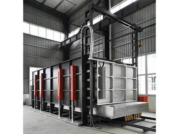 臺(tái)車式金屬件預(yù)熱爐，客戶安裝現(xiàn)場(chǎng)